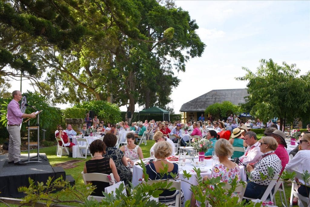 Grassdale Feedlot manager Jordan Peach, Dalby, gave guests attending the Women of Lot Feeding High Tea a little insight into his life and working for Mort & Co